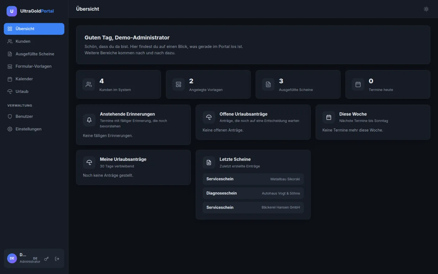 Firmenportal 2.0